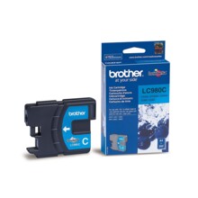  BROTHER LC-980 ink cartridge cyan standard capacity 5.5ml 260 pages 1-pack 58157 LC980C на топ цена - PIC.bg