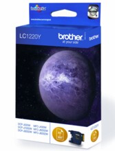  BROTHER LC-1220 ink cartridge yellow standard capacity 300 pages 1-pack 58186 LC1220Y на топ цена - PIC.bg