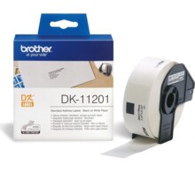  BROTHER P-Touch DK-11201 die-cut standard address label 29x90mm 400 labels 58225 DK11201 на топ цена - PIC.bg