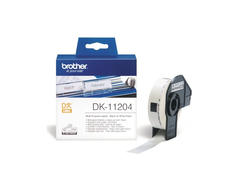 Хартия Brother DK-11204 Multi Purpose Labels 2