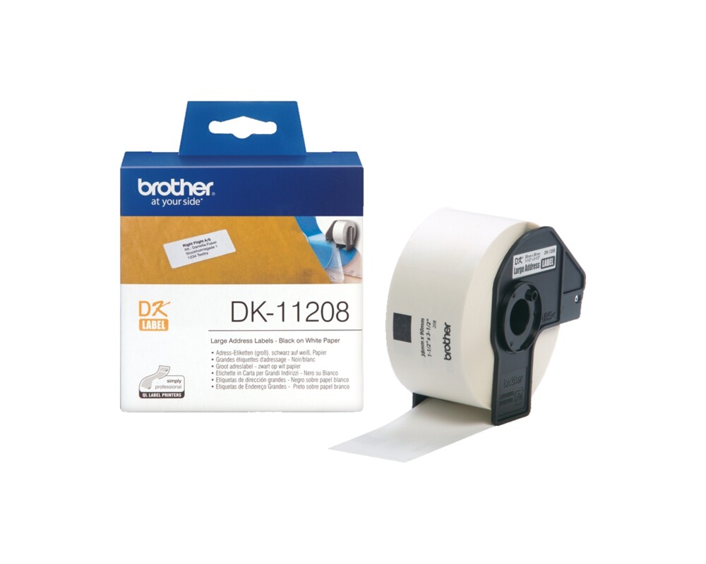 Хартия Brother DK-11208 Large Address Paper Labels 2