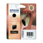 <span>Мастило</span> Epson T0871 Photo Black Ink Cartridge - Retail Pack (untagged) for Stylus Photo R1900 <span class='catalog-num-in-name'>C13T08714010</span> - 