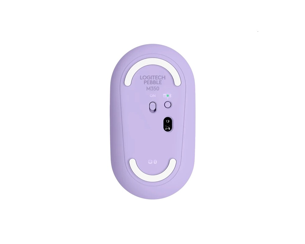 Мишка Logitech Pebble M350 Wireless Mouse - LAVENDER LEMONADE - EMEA-914 4