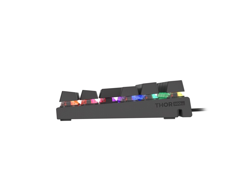 Клавиатура Genesis Mechanical Gaming Keyboard Thor 303 TKL RGB Backlight Red Switch US Layout Black 6