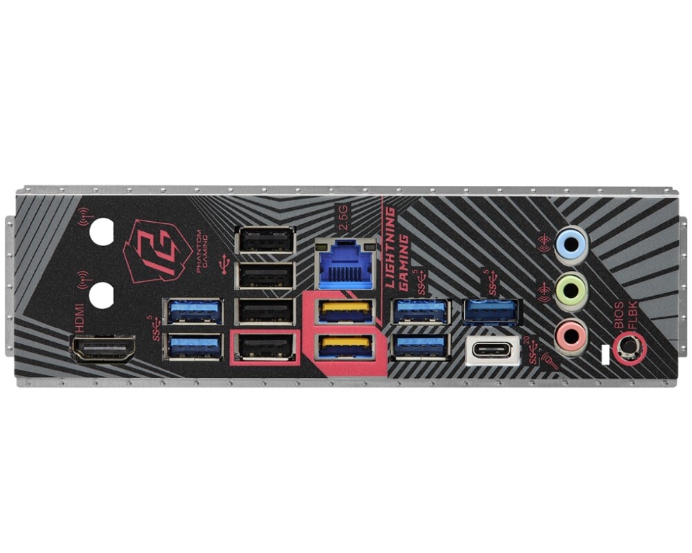 Дънна платка ASROCK B650 PG Lightning, Socket AM5, ATX, 4xDDR5 8