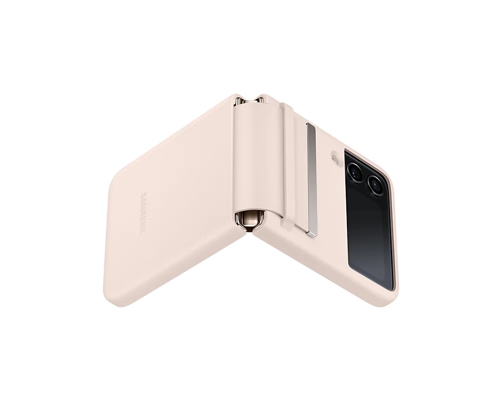 Калъф Samsung Flip4 Flap Leather Cover Peach 5