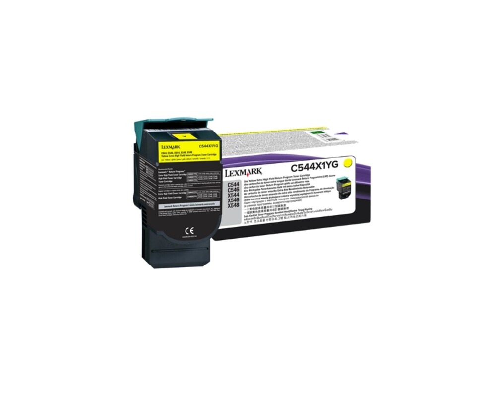 Тонер за принтер Lexmark C544X1YG C/X544 2