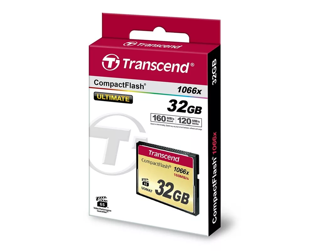 Флаш карта Transcend 32GB CF Card (1066x) 5
