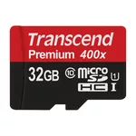 Флаш карта Transcend 32GB micro SDHC UHS-I Premium (with adapter 2