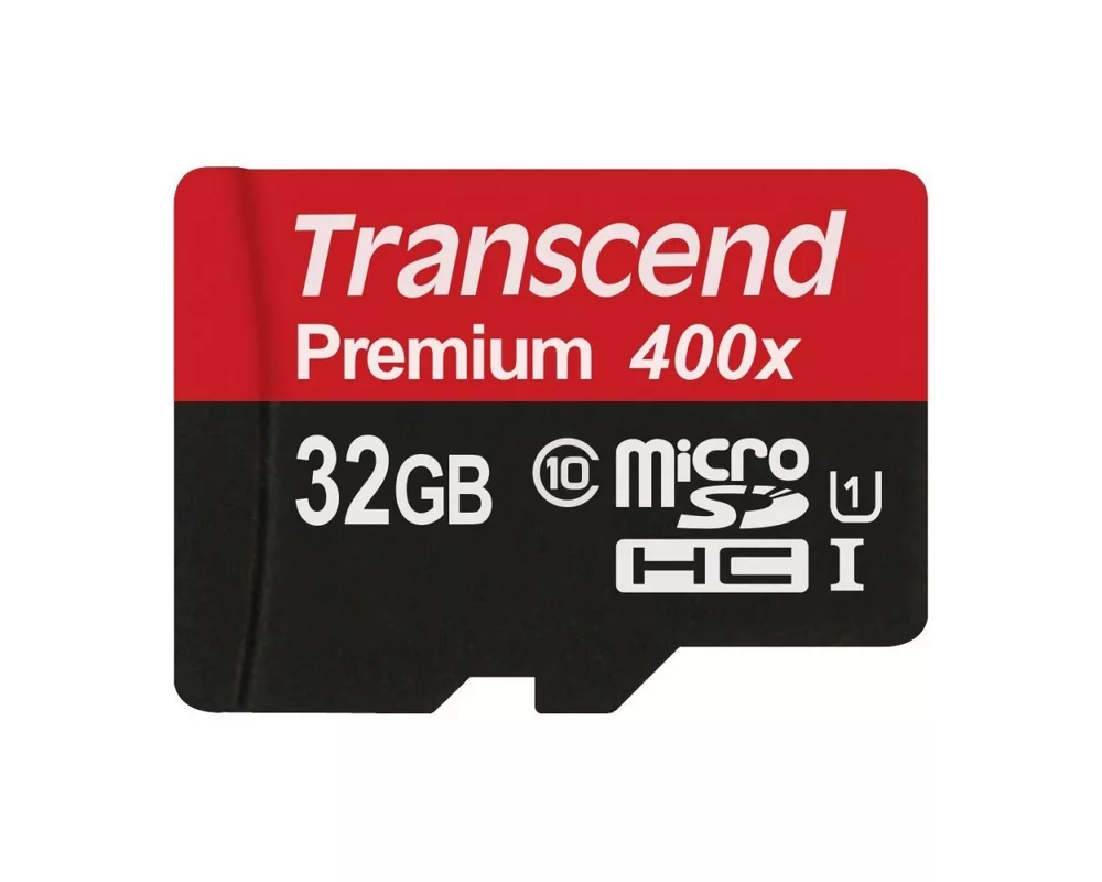 Флаш карта Transcend 32GB micro SDHC UHS-I Premium (with adapter 2