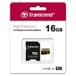 Флаш карта Transcend 16GB USD Card (Class 10) Video Recording 4
