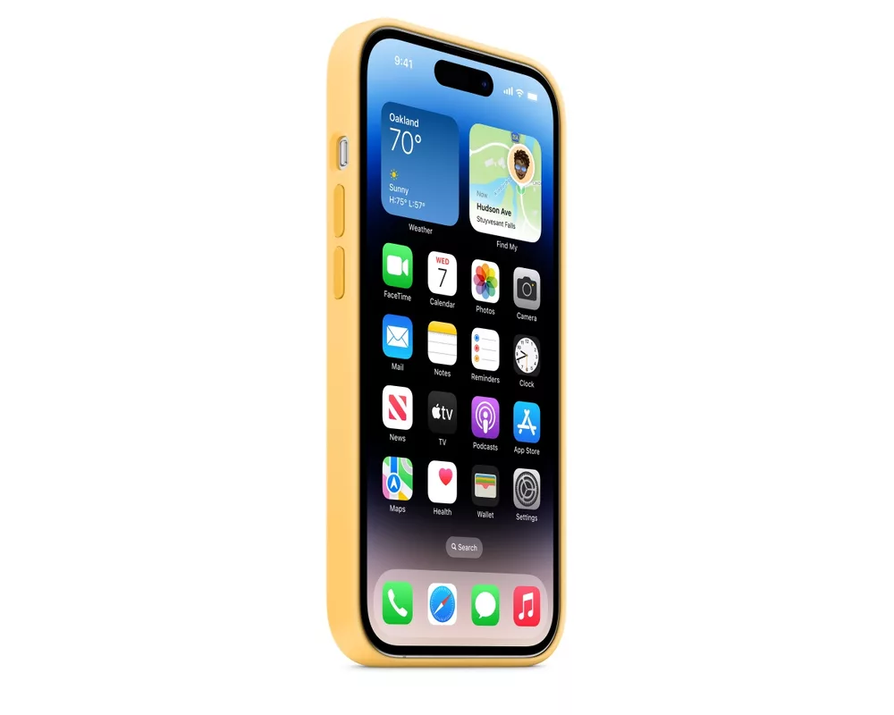 Калъф Apple iPhone 14 Pro Silicone Case with MagSafe - Sunglow 6