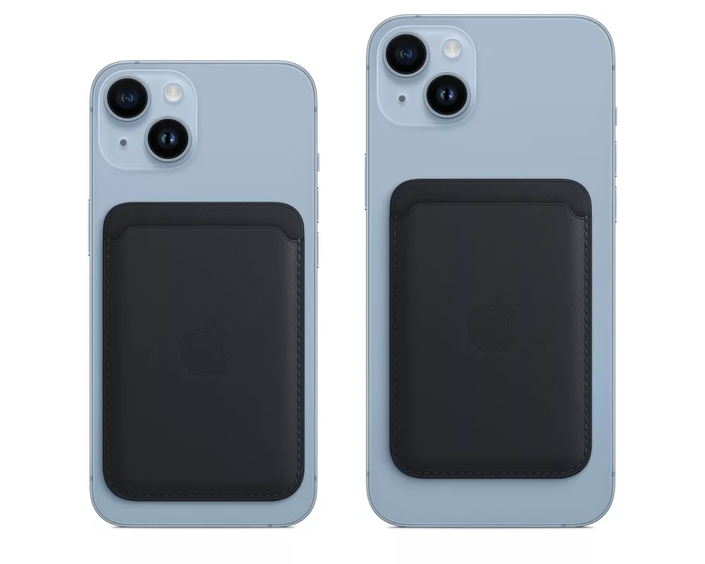 Калъф Apple iPhone Leather Wallet with MagSafe - Ink 4