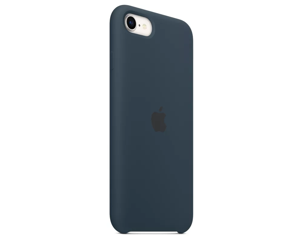 Калъф Apple iPhone SE3 Silicone Case - Abyss Blue 4