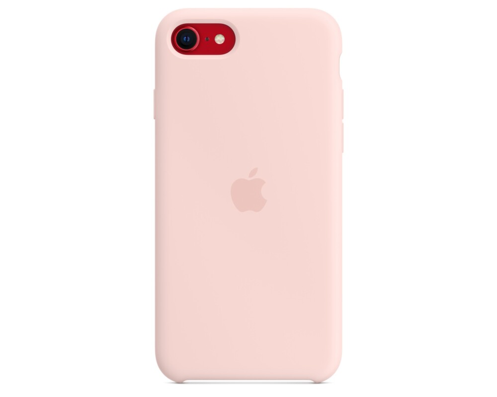 Калъф Apple iPhone SE3 Silicone Case - Chalk Pink 3