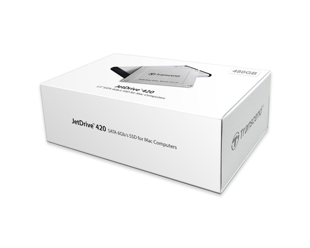 SSD Transcend 480GB JetDrive 420 SATA 2.5" SSD for Mac 2