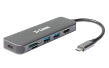  D-LINK 6in1 USB-C Mini Docking Station 616189 DUB-2327 на топ цена - PIC.bg