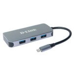 <span>USB хъб</span> D-Link 6-in-1 USB-C Hub with HDMI/Gigabit Ethernet/Power Delivery <span class='catalog-num-in-name'>DUB-2335</span> - 