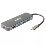 <span>USB хъб</span> D-Link 5-in-1 USB-C Hub with HDMI/Power Delivery <span class='catalog-num-in-name'>DUB-2333</span> - 