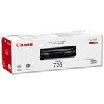 <span>Тонер за принтер</span> CANON CRG-726 toner cartridge black standard capacity 2.100 pages 1-pack <span class='catalog-num-in-name'>3483B002</span> - 