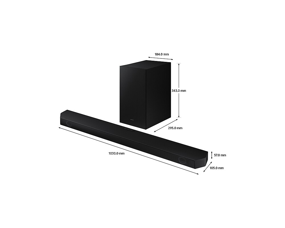 Аудио система Samsung HW-Q60B Soundbar 3.1 10
