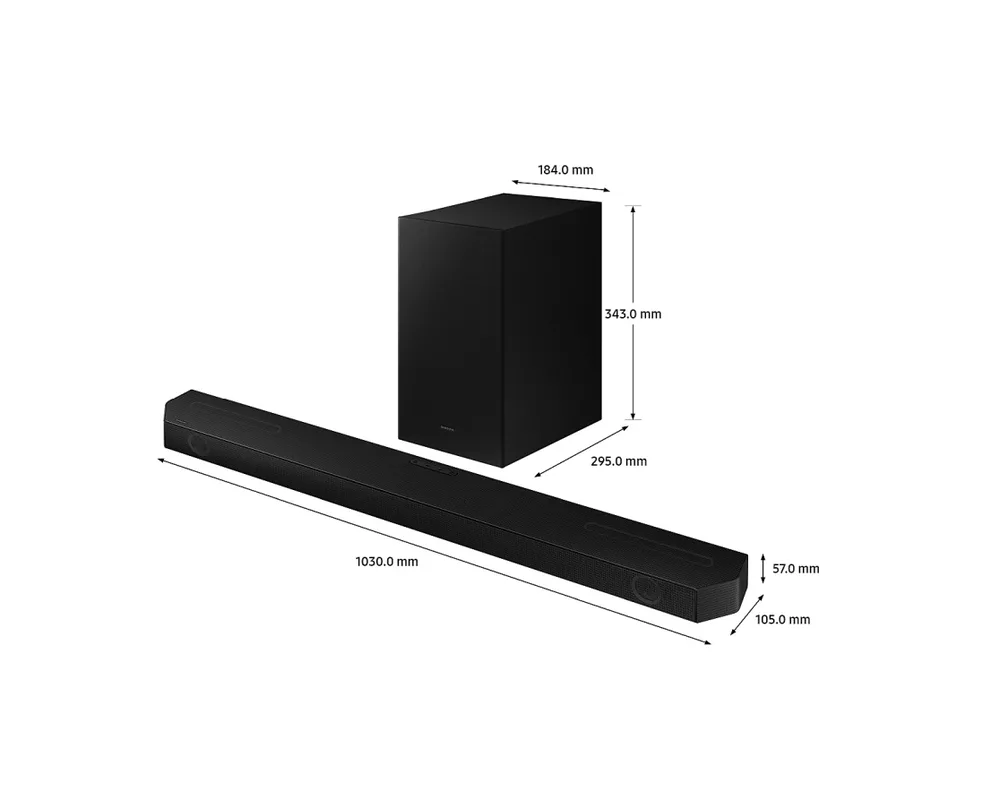 Аудио система Samsung HW-Q600B Soundbar 3.1.2 11