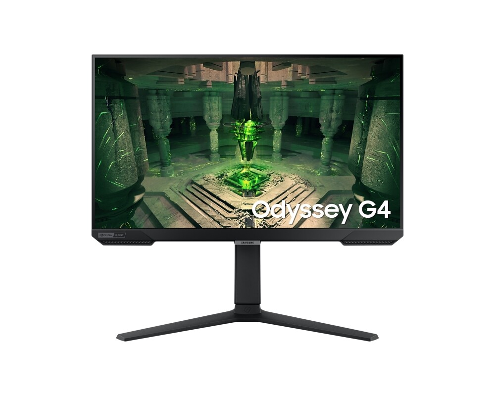Монитор Samsung 25BG400 25" Odyssey G4, 1920x1080, IPS 240Hz, 1 ms, 400cd/m2, 1000:1, DP, 2xHDMI, Черен 2