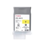 <span>Мастило</span> CANON PFI-101Y ink cartridge yellow standard capacity 130ml 1-pack <span class='catalog-num-in-name'>0886B001</span> - 