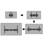 Стойка Neomounts Select Screen Wall Mount (tilt 6