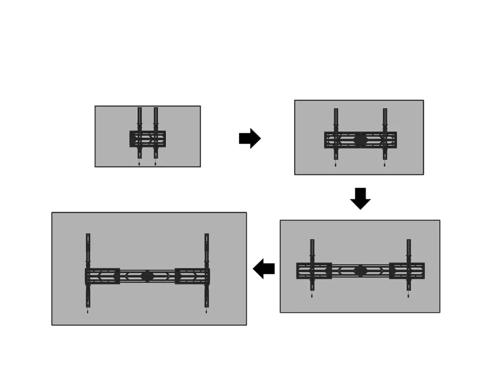 Стойка Neomounts Select Screen Wall Mount (tilt 6