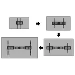 Стойка Neomounts Select Screen Wall Mount (fixed 6