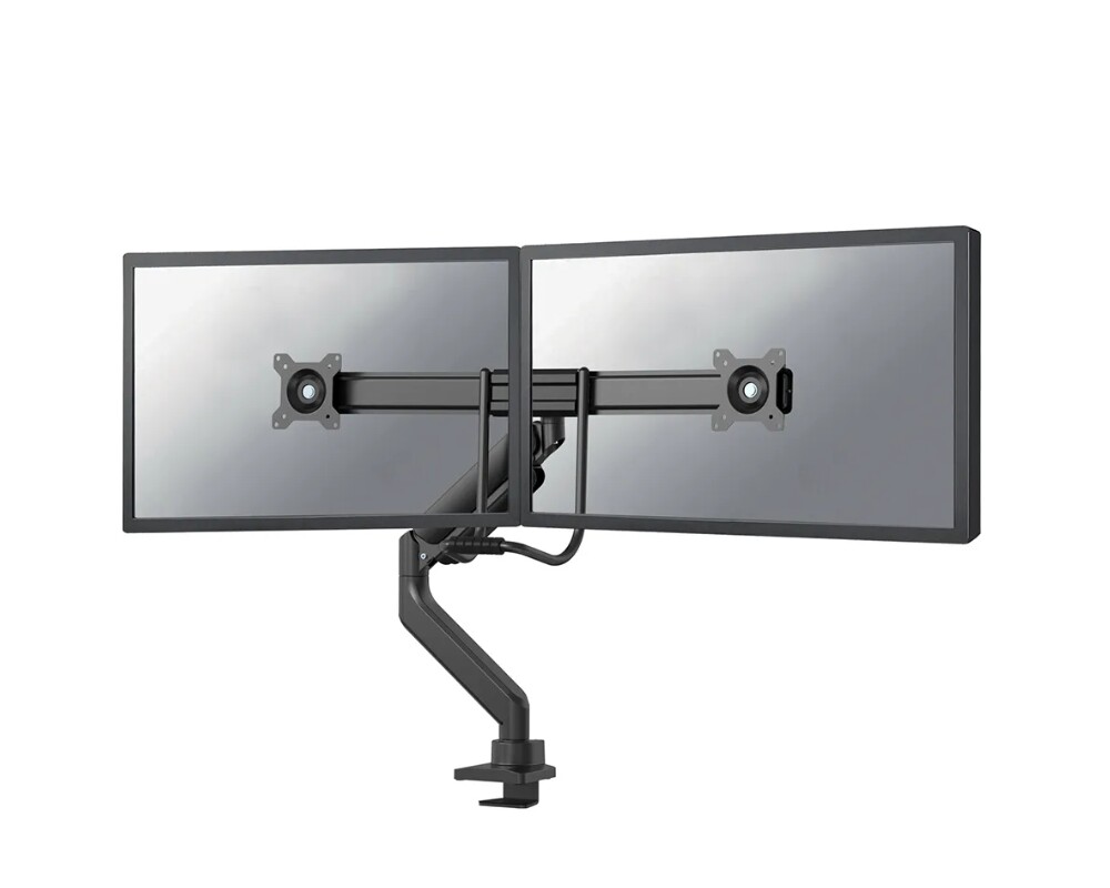 Стойка Neomounts Screen Desk Mount 2 screens (topfix clamp & grommet) for 2 Monitor Screens 2