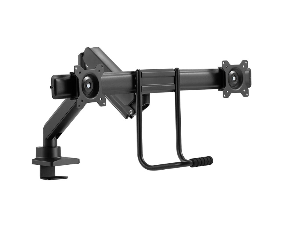 Стойка Neomounts Screen Desk Mount 2 screens (topfix clamp & grommet) for 2 Monitor Screens 3