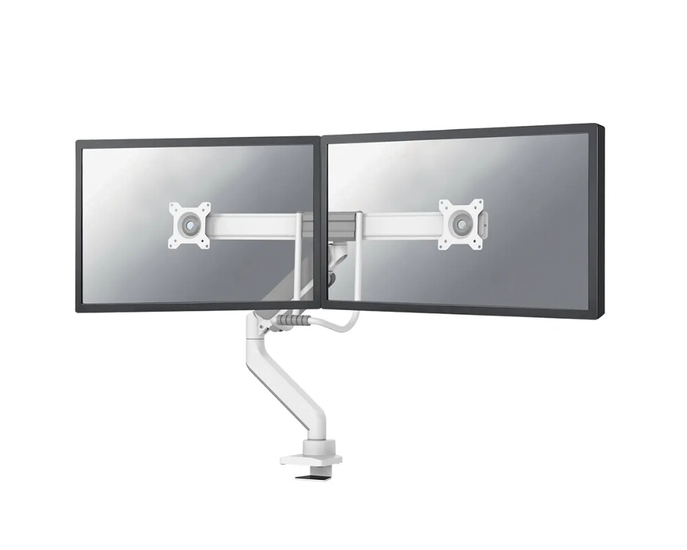 Стойка Neomounts Screen Desk Mount 2 screens (topfix clamp & grommet) for 2 Monitor Screens 2