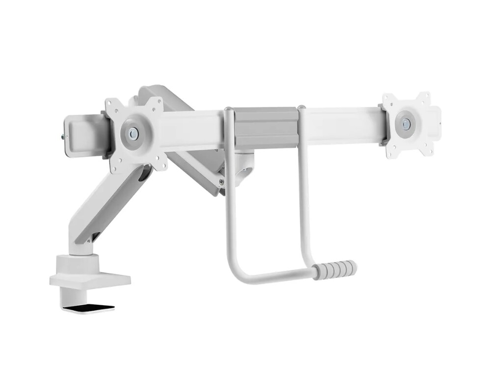 Стойка Neomounts Screen Desk Mount 2 screens (topfix clamp & grommet) for 2 Monitor Screens 3