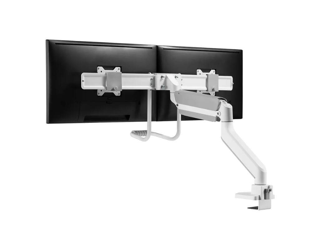 Стойка Neomounts Screen Desk Mount 2 screens (topfix clamp & grommet) for 2 Monitor Screens 8