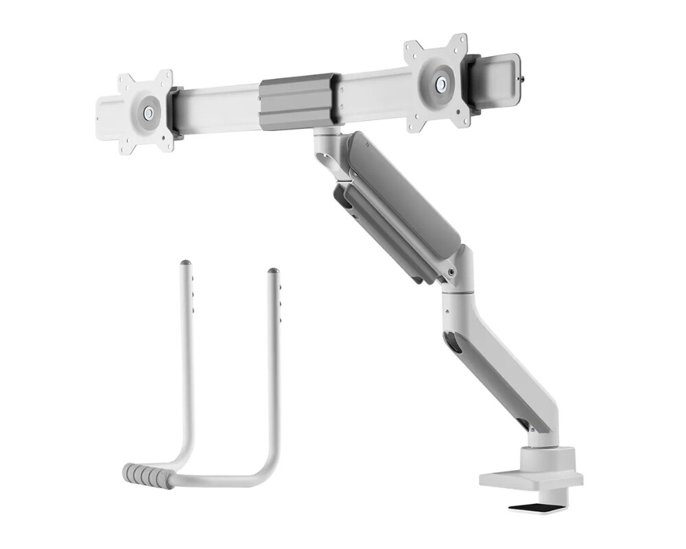 Стойка Neomounts Screen Desk Mount 2 screens (topfix clamp & grommet) for 2 Monitor Screens 6