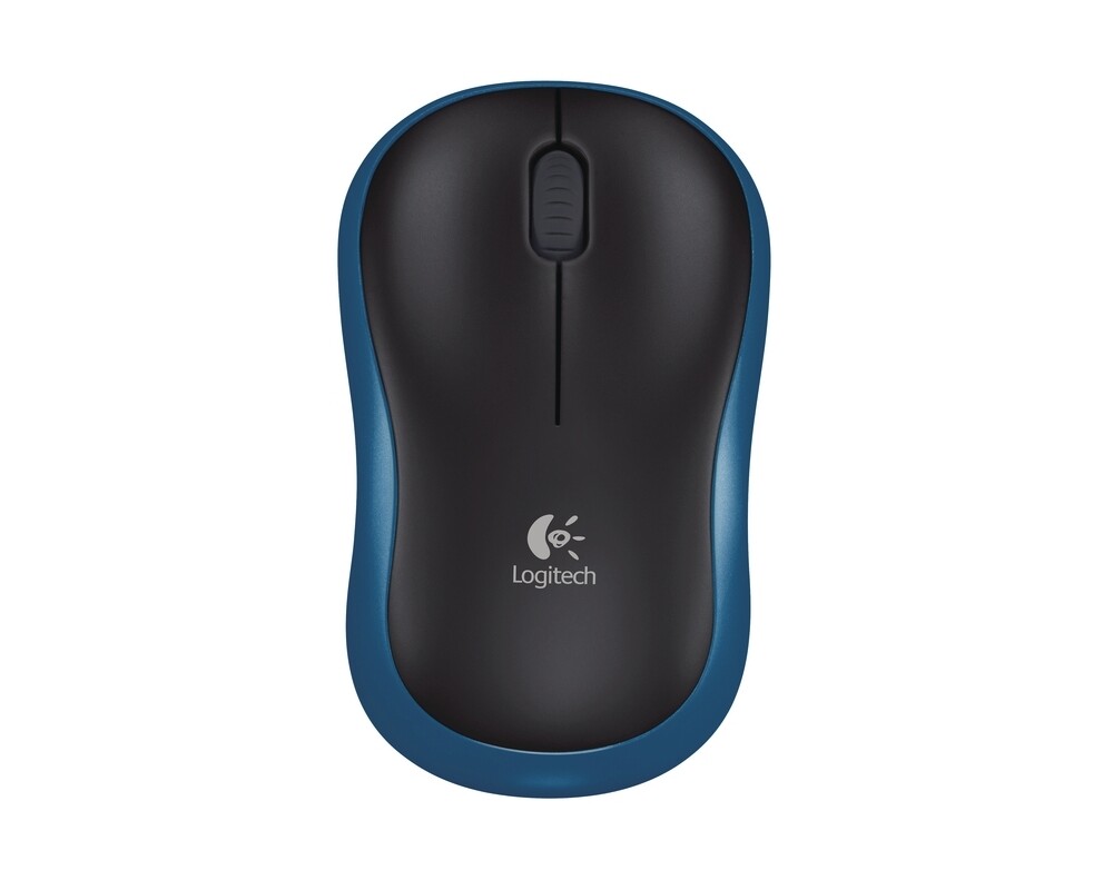 Мишка LOGITECH M185 WL/NB/BLACK+BLUE 10