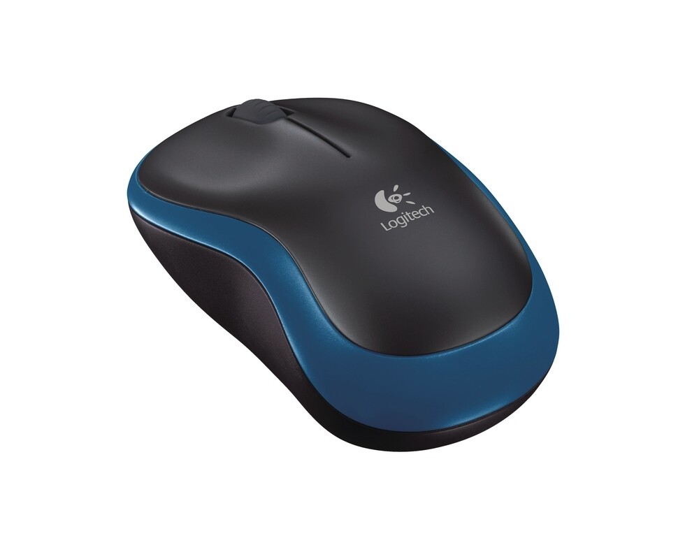 Мишка LOGITECH M185 WL/NB/BLACK+BLUE 11