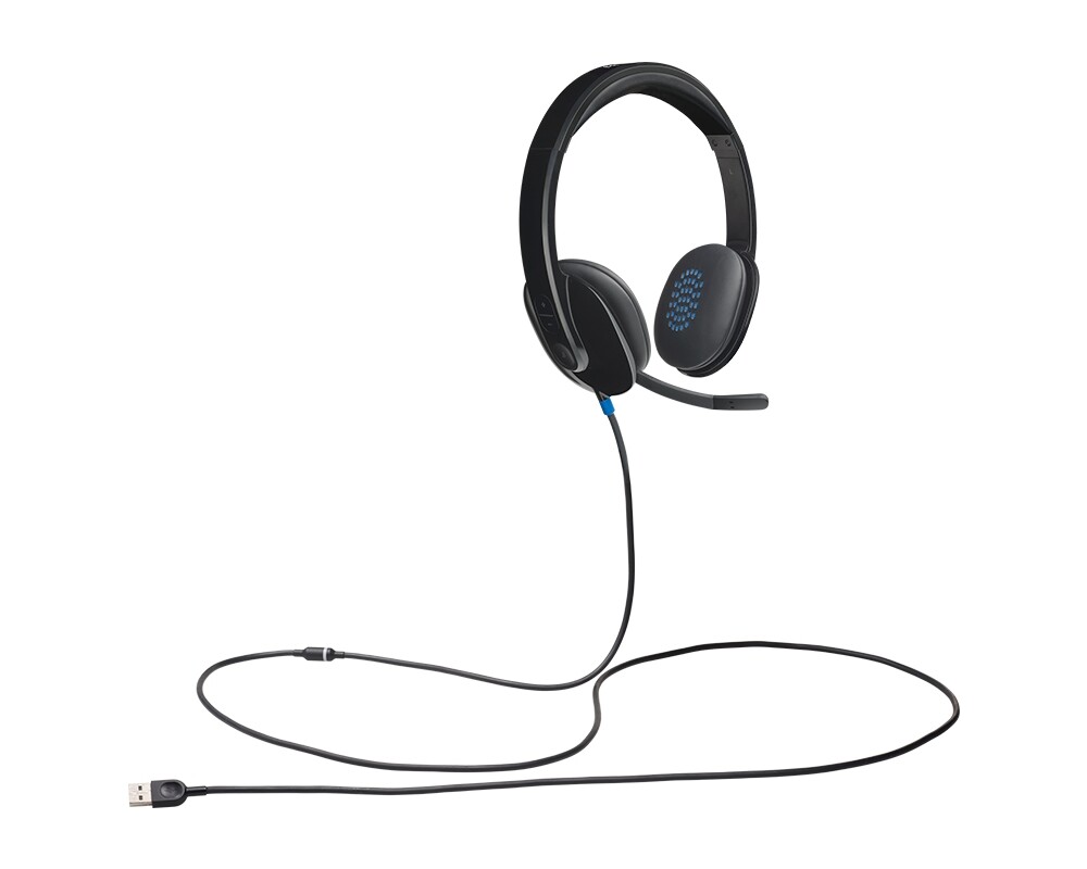 Слушалки Logitech H540 USB 8