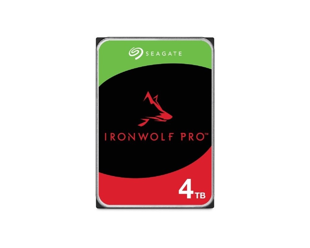 Твърд диск SEAGATE Ironwolf PRO Enterprise NAS HDD 4TB 7200rpm 6Gb 4