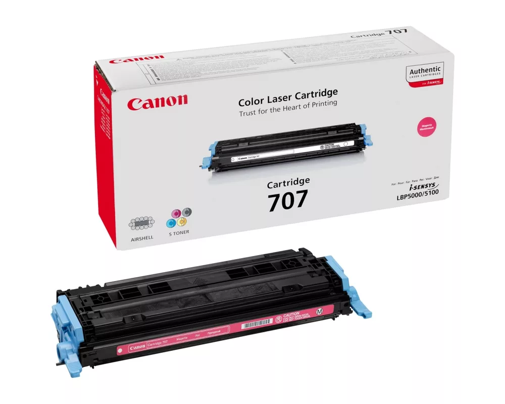 Тонер за принтер CANON 707 toner cartridge magenta standard capacity 2.000 pages 1-pack 2