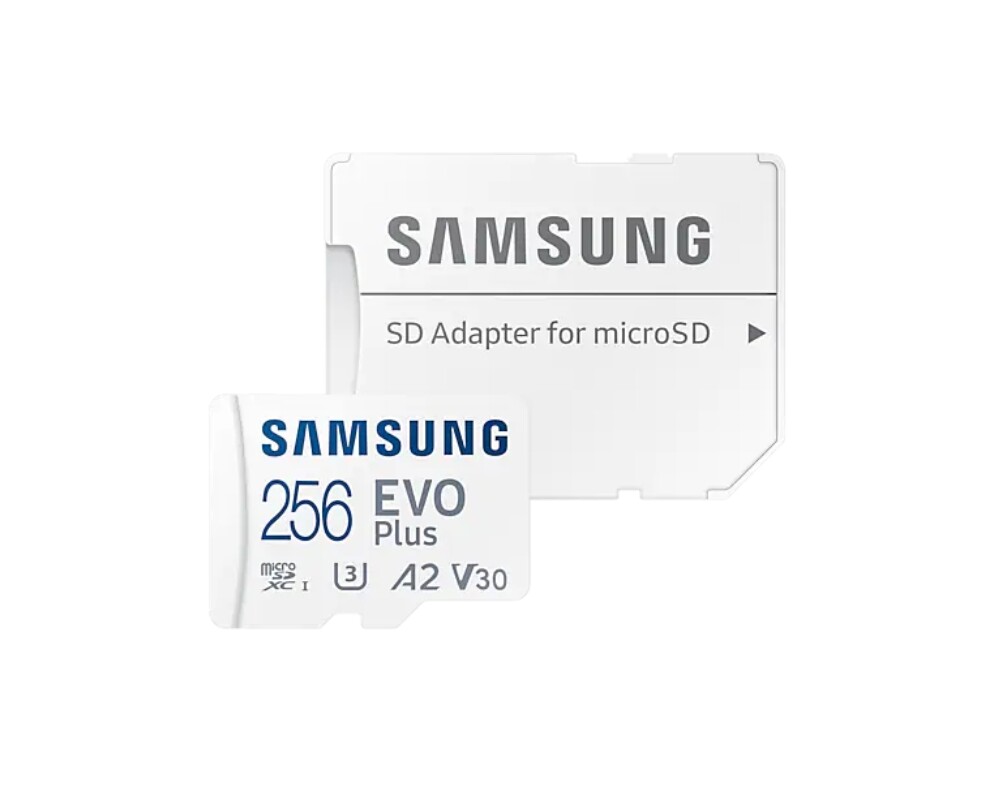 Флаш карта SAMSUNG microSD EVO PLUS 256GB Class10 Read up to 130MB 8