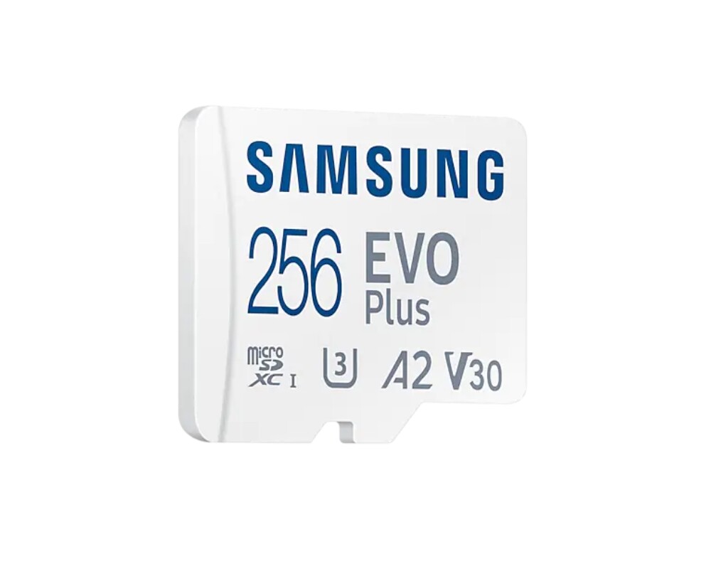 Флаш карта SAMSUNG microSD EVO PLUS 256GB Class10 Read up to 130MB 7