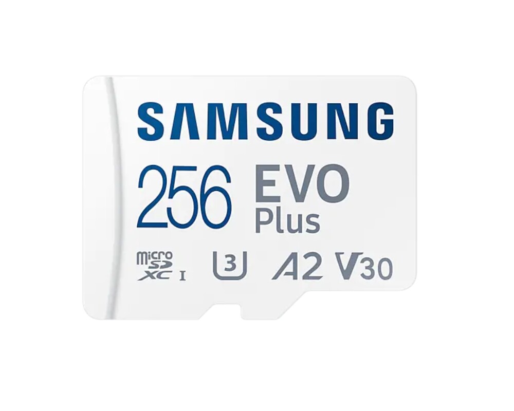 Флаш карта SAMSUNG microSD EVO PLUS 256GB Class10 Read up to 130MB 2