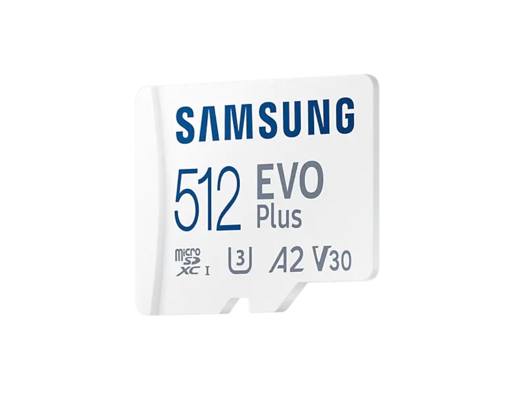 Флаш карта Samsung 512GB micro SD Card EVO Plus with Adapter 3