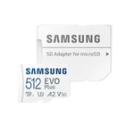 Флаш карта Samsung 512GB micro SD Card EVO Plus with Adapter 4