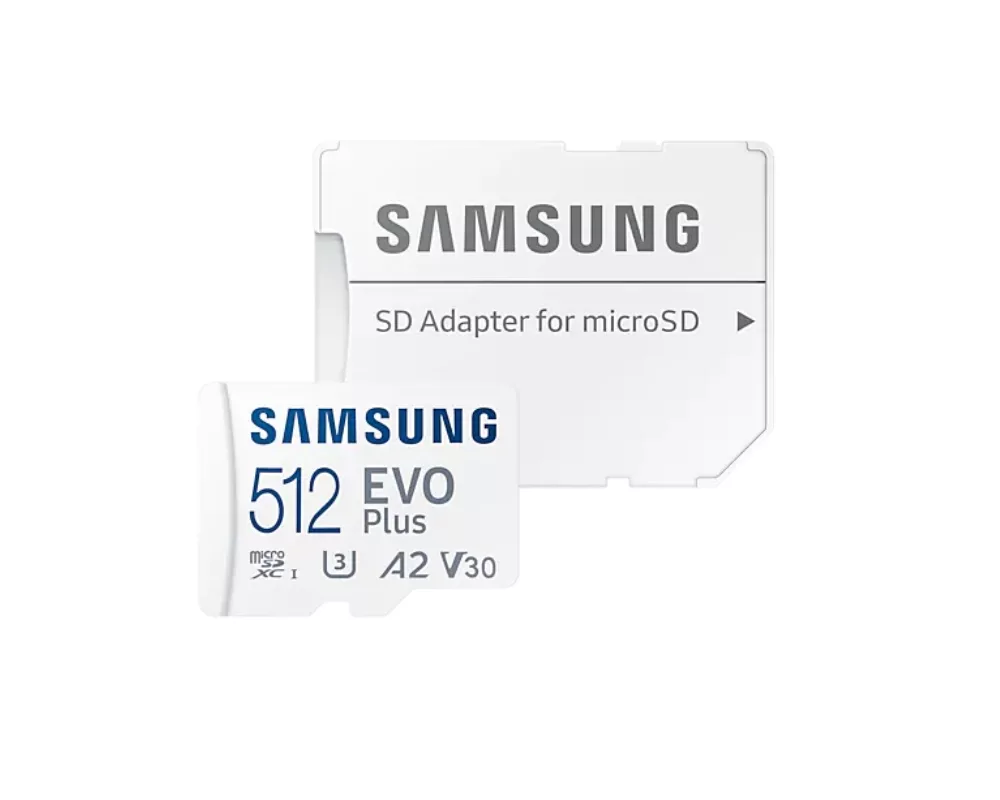 Флаш карта Samsung 512GB micro SD Card EVO Plus with Adapter 4
