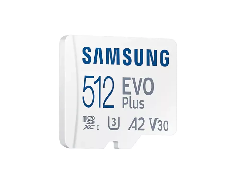 Флаш карта Samsung 512GB micro SD Card EVO Plus with Adapter 3