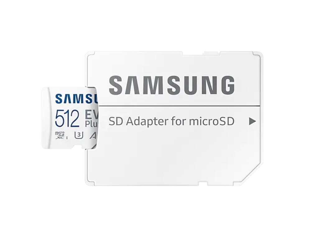 Флаш карта Samsung 512GB micro SD Card EVO Plus with Adapter 5